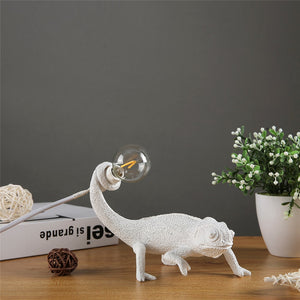 Lizard Glow Tafellamp – Natuurgeïnspireerde LED Lamp voor Gezellige Woondecoratie