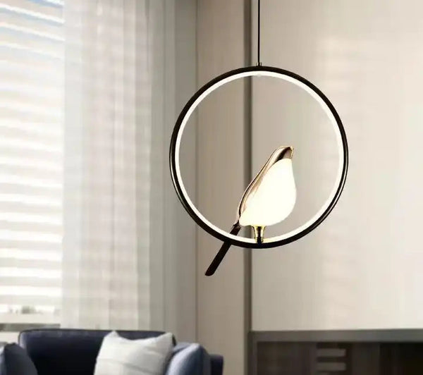 Kunstzinnige Vogel-Pendellamp – Moderne Decoratieve Hanglamp voor Woonkamer, Slaapkamer & Eetkamer