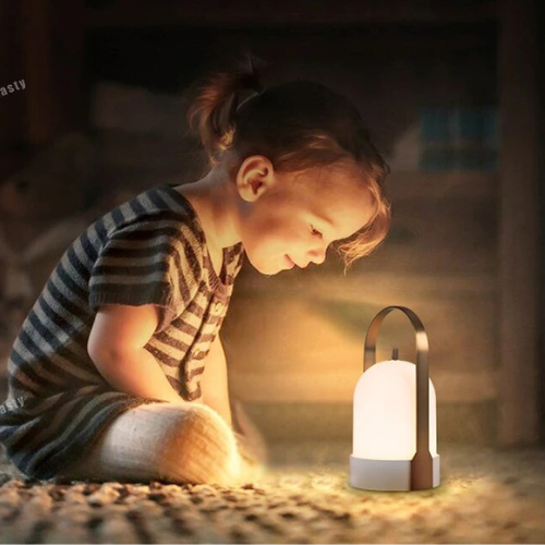 LumoLantaarn: Moderne Draadloze Lantaarnlamp met Warm, Dimbaar LED-licht voor Woondecoratie