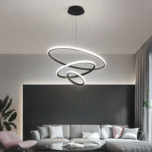 Elegante LED Hanglamp met Zachte Sfeerverlichting