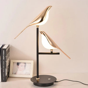 Charmante LED Bureau Lamp in Vogelform – Moderne Woondecoratie