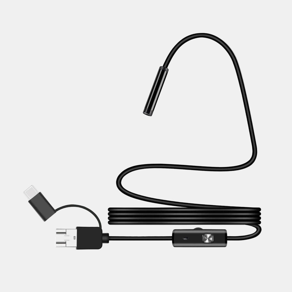 Hoogwaardige Endoscoopcamera met LED  Flexibel Waterdicht Inspectiehulpmiddel voor Android & Windows