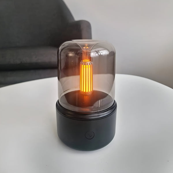 CandleGlow 3D Vlam USB Luchtbevochtiger & Aromatherapie Diffuser – Ontspannende Woondecoratie
