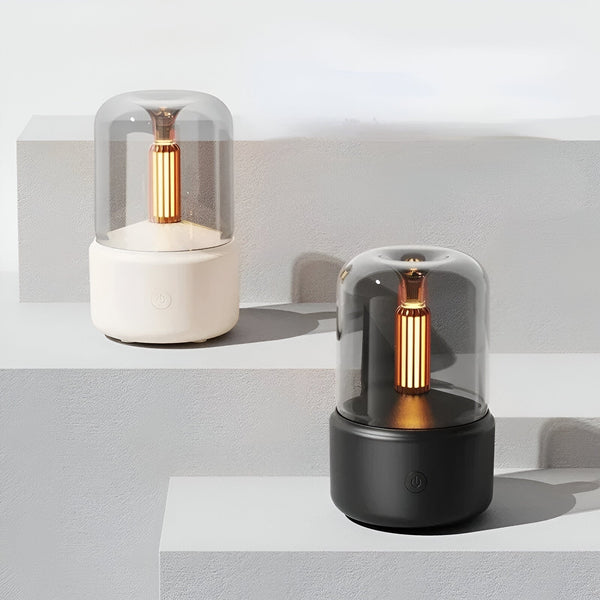 CandleGlow 3D Vlam USB Luchtbevochtiger & Aromatherapie Diffuser – Ontspannende Woondecoratie