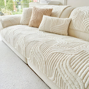 Antislip Fluwelen Sofa Hoes voor 2-4-Zits | Bescherming & Stijl