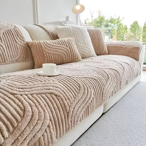 Antislip Fluwelen Sofa Hoes voor 2-4-Zits | Bescherming & Stijl