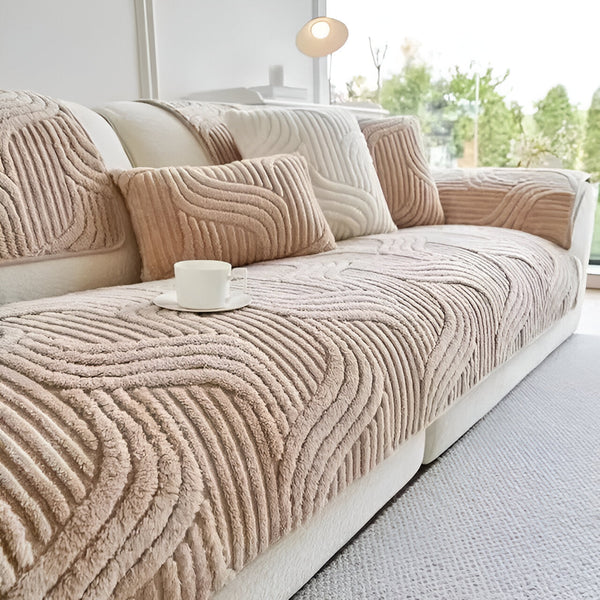 Antislip Fluwelen Sofa Hoes voor 2-4-Zits | Bescherming & Stijl