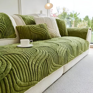 Antislip Fluwelen Sofa Hoes voor 2-4-Zits | Bescherming & Stijl
