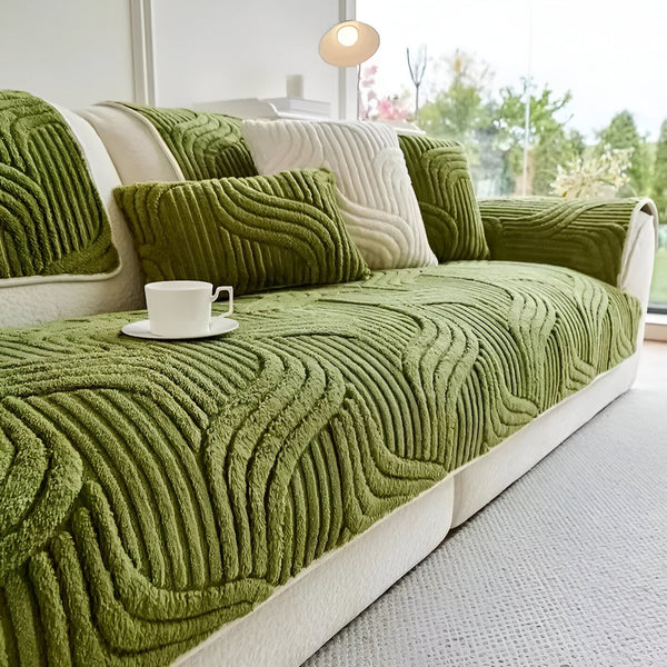 Antislip Fluwelen Sofa Hoes voor 2-4-Zits | Bescherming & Stijl