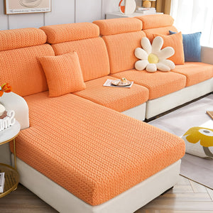 ElasticEase Stretch Sofa Hoes – Jacquard Bank Hoes | Beschermend & Elegant