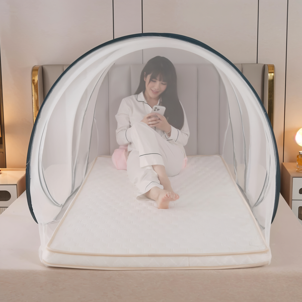 Opvouwbaar Muskietennet voor Bed – Effectieve Muggenschutz van Polyester & Glasvezel