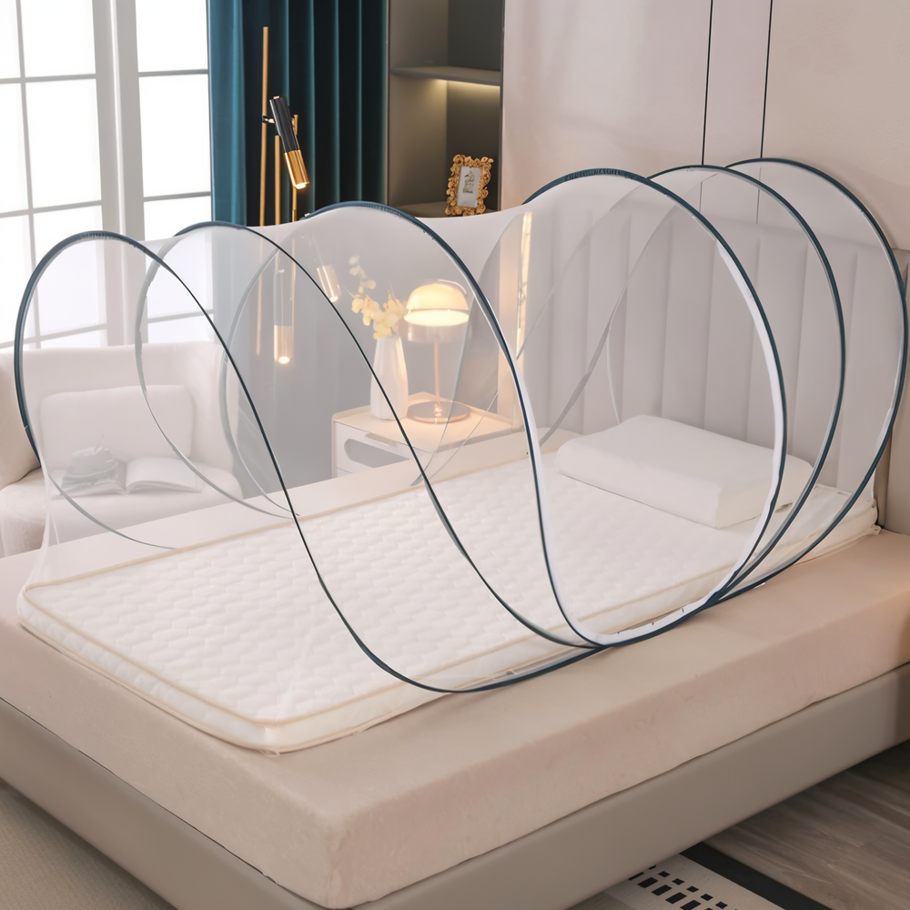 Opvouwbaar Muskietennet voor Bed – Effectieve Muggenschutz van Polyester & Glasvezel