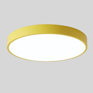 Minimalistische Ronde Plafondlamp – Scandinavische LED Lamp voor Moderne Interieurs