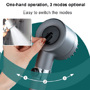 Hogedruk Douchekop met Waterbesparend Filter – Luxe Spa Ervaring