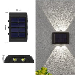 Zonne-LED Buitenwandlampen voor Tuin & Terras – Energiezuinige Verlichting