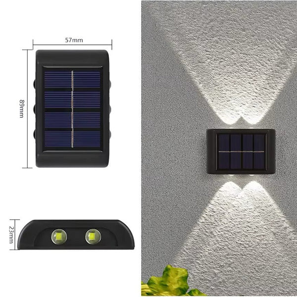 Zonne-LED Buitenwandlampen voor Tuin & Terras – Energiezuinige Verlichting