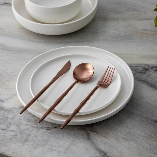 Luxe Roestvrijstalen Bestekset – Goudkleurig Design | 24-delig / 48-delig