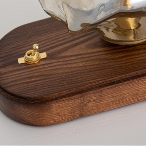Frostleuchten Glas Tafellamp – Elegante IJsachtige Vormgeving voor Moderne Interieurs