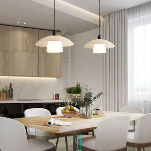 Minimalistische Japanse Hanglamp – Warm LED-licht voor Moderne Interieurs