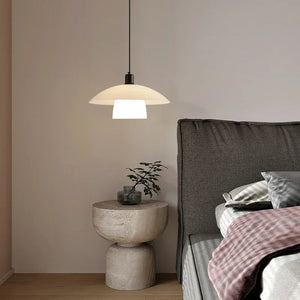 Minimalistische Japanse Hanglamp – Warm LED-licht voor Moderne Interieurs
