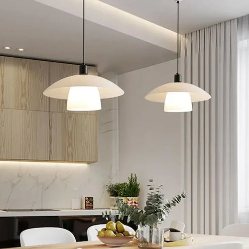 Minimalistische Japanse Hanglamp – Warm LED-licht voor Moderne Interieurs