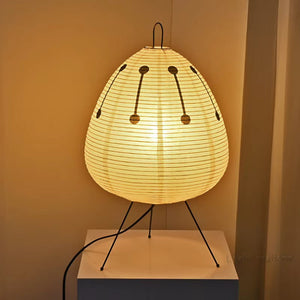 Japanse Reispapier Hanglamp Akari Stijl Plafondlamp voor Woonkamer & Slaapkamer