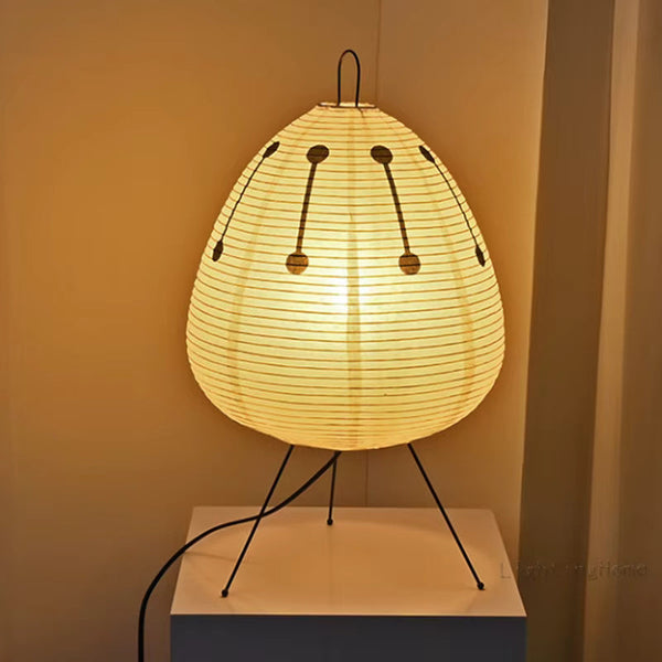 Japanse Reispapier Hanglamp Akari Stijl Plafondlamp voor Woonkamer & Slaapkamer