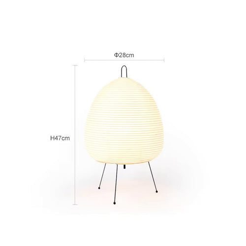Japanse Reispapier Hanglamp Akari Stijl Plafondlamp voor Woonkamer & Slaapkamer