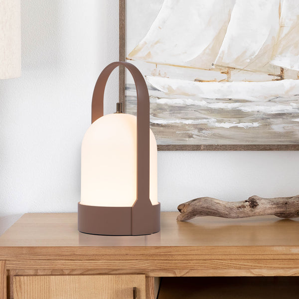 Moderne Oplaadbare LED Lantaarn – Draadloze Tafellamp met Touch Dimmer