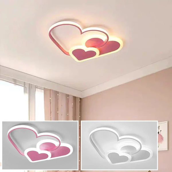 Magische Hartvormige Plafondlamp voor Kinderkamer