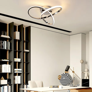 Moderne Plafondlamp met Bloemmotief  Elegante Verlichting voor Huisinterieurs