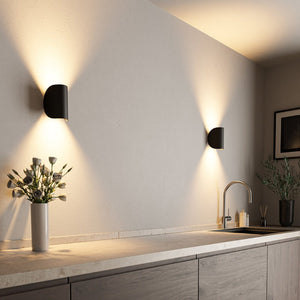 Moderne Draaibare Wandlamp met Artistiek Design LED Wandverlichting voor Slaapkamer & Kantoor