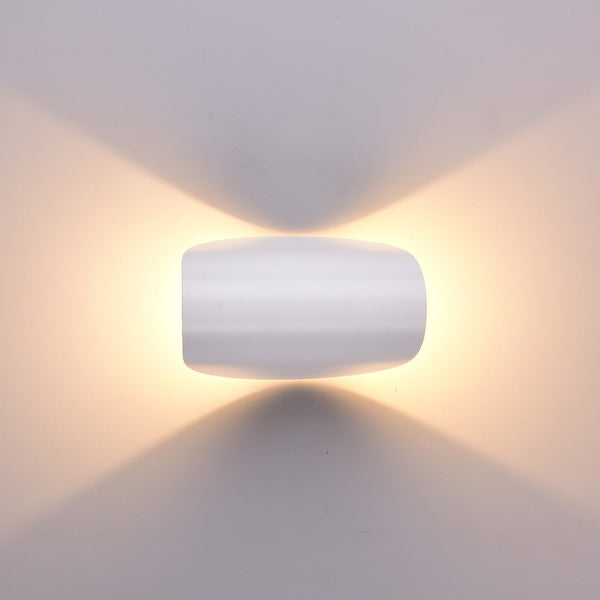 Moderne Draaibare Wandlamp met Artistiek Design LED Wandverlichting voor Slaapkamer & Kantoor