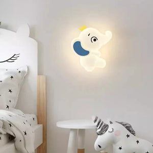 Creatieve Olifant Wandlamp  Speelse Cartoon Verlichting voor Stijlvolle Interieurs