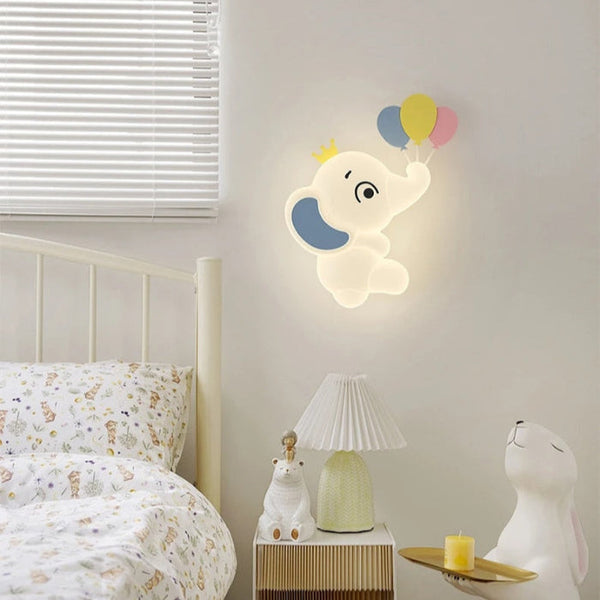 Creatieve Olifant Wandlamp  Speelse Cartoon Verlichting voor Stijlvolle Interieurs