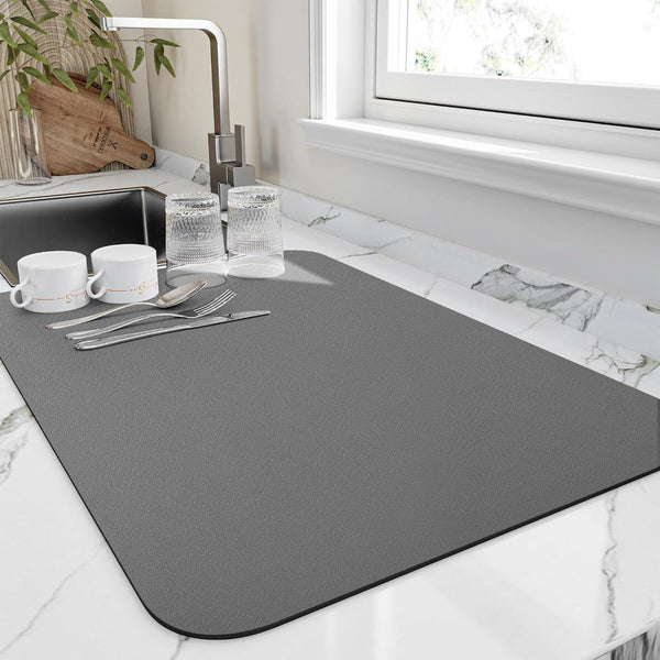 Kieselgur Keuken Druipmat – Snel Droog, Hygiënisch & Duurzaam