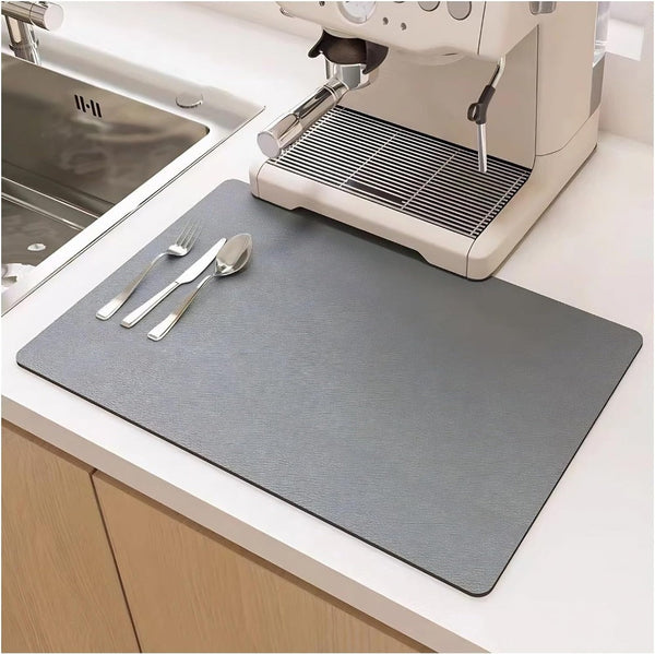 Kieselgur Keuken Druipmat – Snel Droog, Hygiënisch & Duurzaam