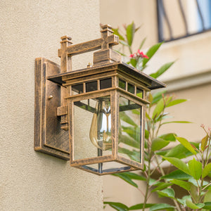 Elegante Zwarte Buitenwandlamp Alessio – Moderne Tuin- & Terrasverlichting