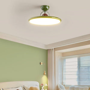 Elegante Moderne Plafondlamp met Natuurlijk Design – Warme LED Sfeerverlichting
