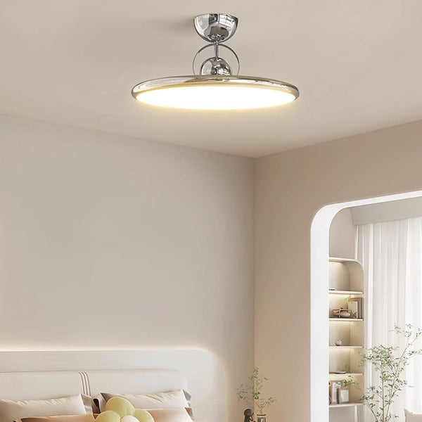 Elegante Moderne Plafondlamp met Natuurlijk Design – Warme LED Sfeerverlichting