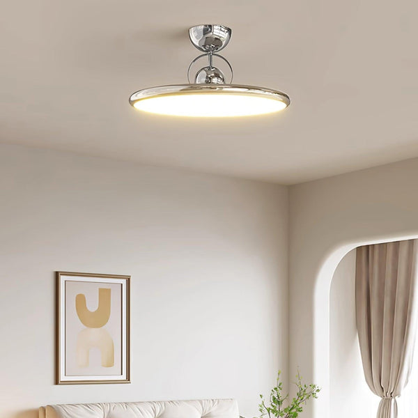 Elegante Moderne Plafondlamp met Natuurlijk Design – Warme LED Sfeerverlichting