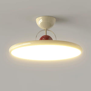 Elegante Moderne Plafondlamp met Natuurlijk Design – Warme LED Sfeerverlichting