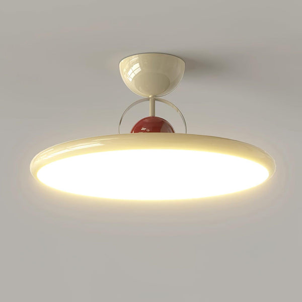 Elegante Moderne Plafondlamp met Natuurlijk Design – Warme LED Sfeerverlichting