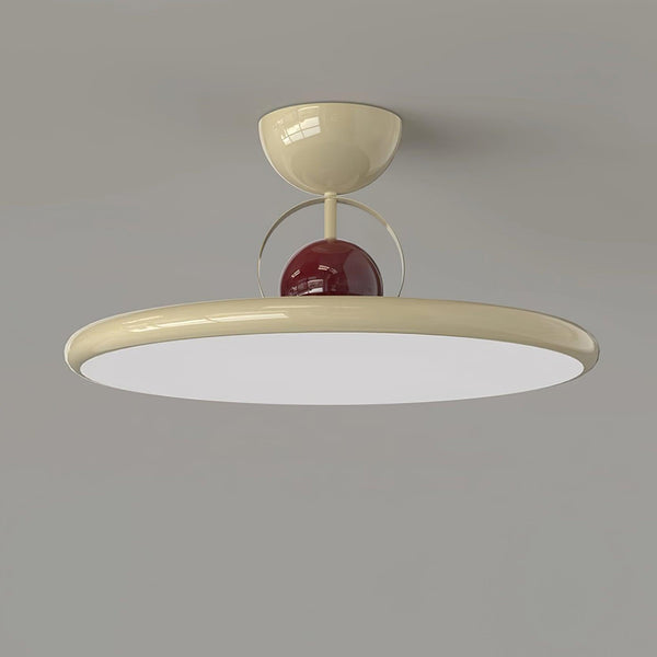 Elegante Moderne Plafondlamp met Natuurlijk Design – Warme LED Sfeerverlichting