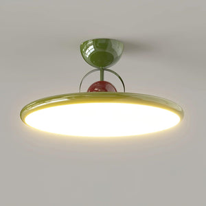 Elegante Moderne Plafondlamp met Natuurlijk Design – Warme LED Sfeerverlichting