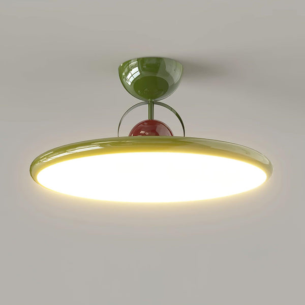 Elegante Moderne Plafondlamp met Natuurlijk Design – Warme LED Sfeerverlichting