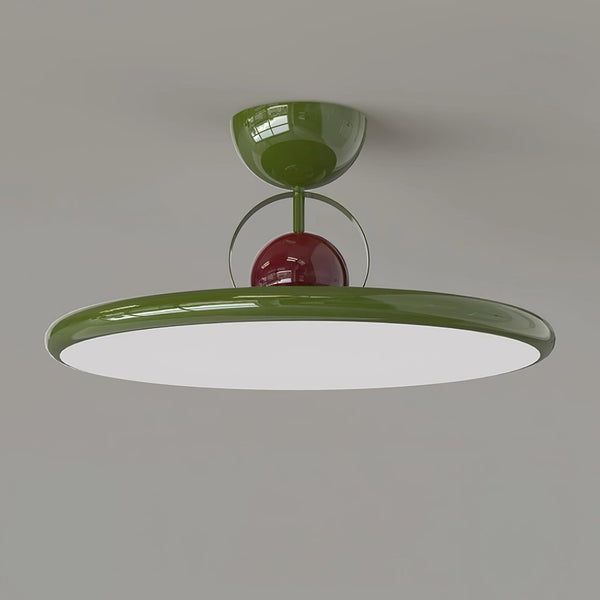 Elegante Moderne Plafondlamp met Natuurlijk Design – Warme LED Sfeerverlichting