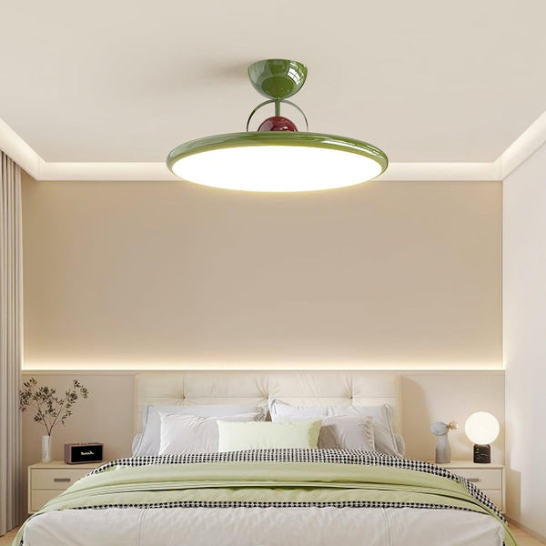 Elegante Moderne Plafondlamp met Natuurlijk Design – Warme LED Sfeerverlichting