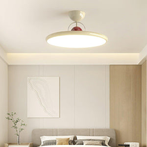 Elegante Moderne Plafondlamp met Natuurlijk Design – Warme LED Sfeerverlichting