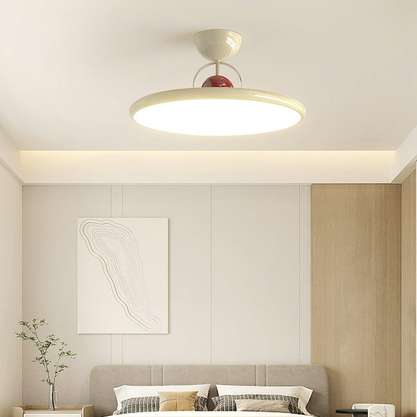 Elegante Moderne Plafondlamp met Natuurlijk Design – Warme LED Sfeerverlichting